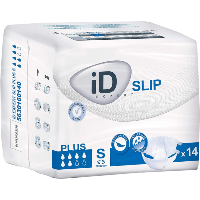 Підгузники для дорослих ID Slip Plus (Айді Сліп Плас) розмір S №14