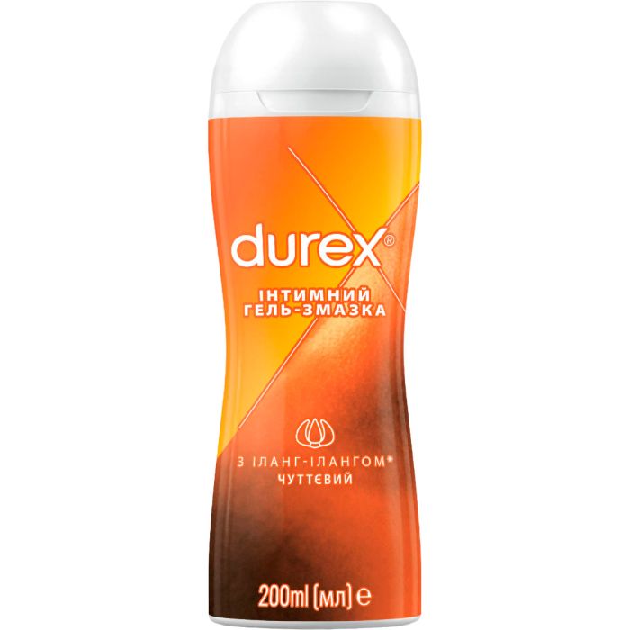 Гель-змазка Durex Play Massage 2в1 Sensual з іланг-ілангом, 200 мл