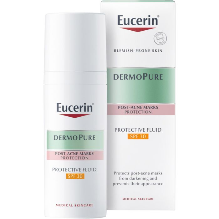 Флюїд Eucerin (Юцерін) DermoPure захисний для проблемної шкіри з SPF30, 50 мл