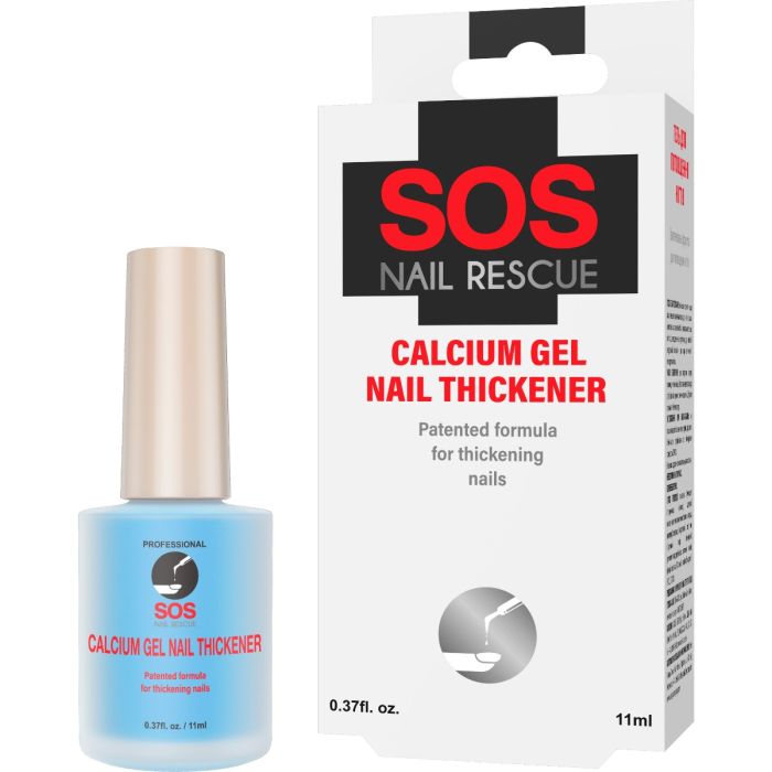 Гель для утолщения ногтей SOS Nail Rescue запатентованная формула, 11 мл