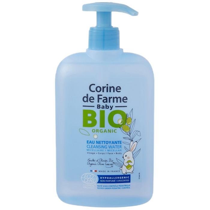 Вода Corine De Farme міцелярна очищувальна для обличчя з листям оливи 500 мл