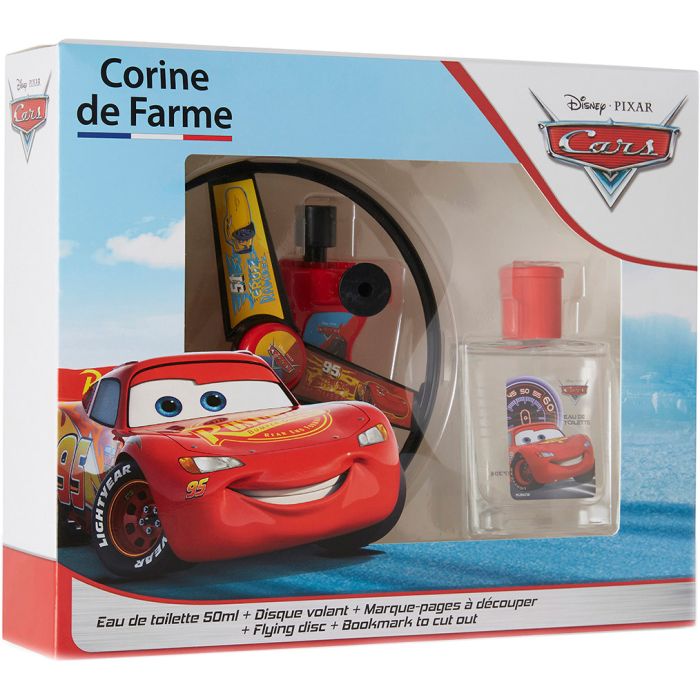 Набор Corine De Farme Тачки серия Disney (Вода туалетная 50 мл + Игрушка)