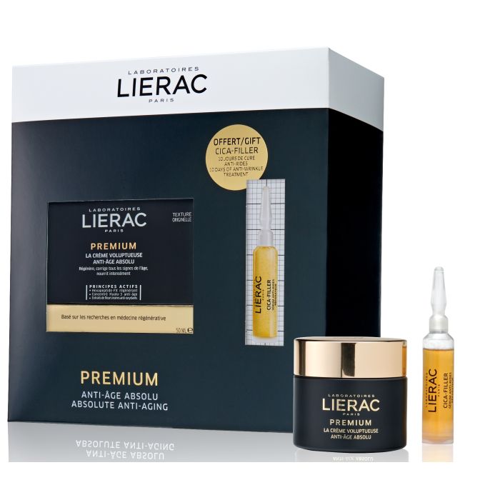 Набор Lierac Premium (Крем Premium 50 мл + Cica-filler Сыворотка 10 мл)
