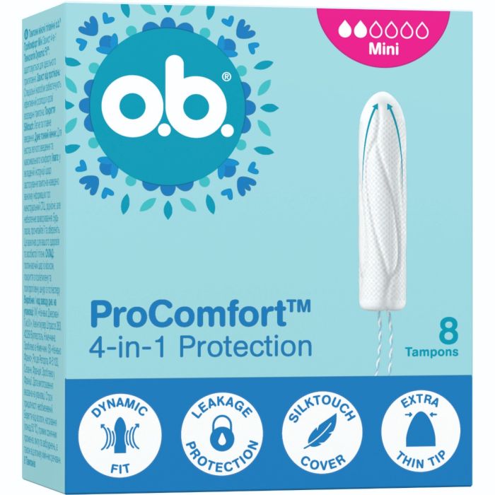 Тампони o.b. ProComfort Mini 8 шт