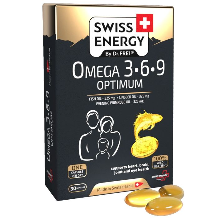 Swiss Energy (Свісс Енерджі) Omega 3-6-9 Optimum капсули №30
