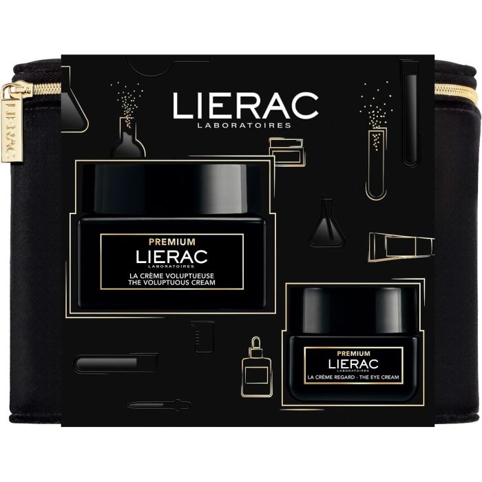 Набор Lierac (Лиерак) Premium (Крем 50 мл+Крем для контура глаз 20 мл+Косметичка)