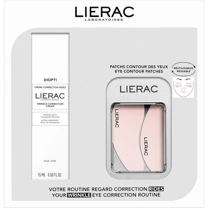 Набор Lierac (Лиерак) Диопти (крем+многоразовые патчи) 30 мл