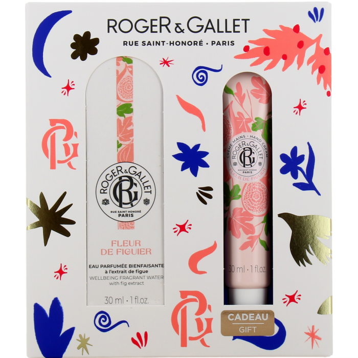 Набор Roger&Gallet (Роже&Галле) Цветок инжира (вода 30 мл + крем для рук 30 мл)