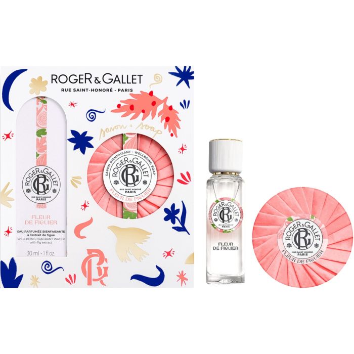 Набор Roger&Gallet (Роже&Галле) Цветок инжира (вода 30 мл + мыло 100 г)