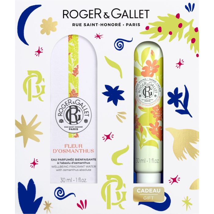 Набор Roger&Gallet (Роже&Галье) Цветок османтуса (вода 30 мл+крем для рук 30 мл)