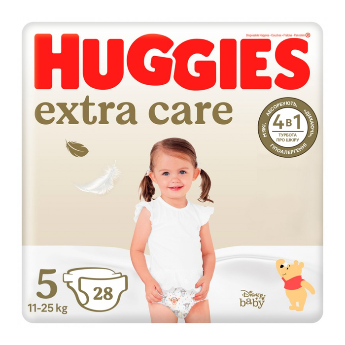 Подгузники Huggies (Хаггис) Extra Care размер 5 (11-25 кг) №28