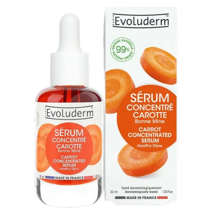 Сироватка Evoluderm (Еволюдерм) для обличчя з екстрактом моркви 30 мл