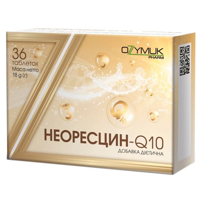 Неоресцин-Q10 500 мг таблетки №36