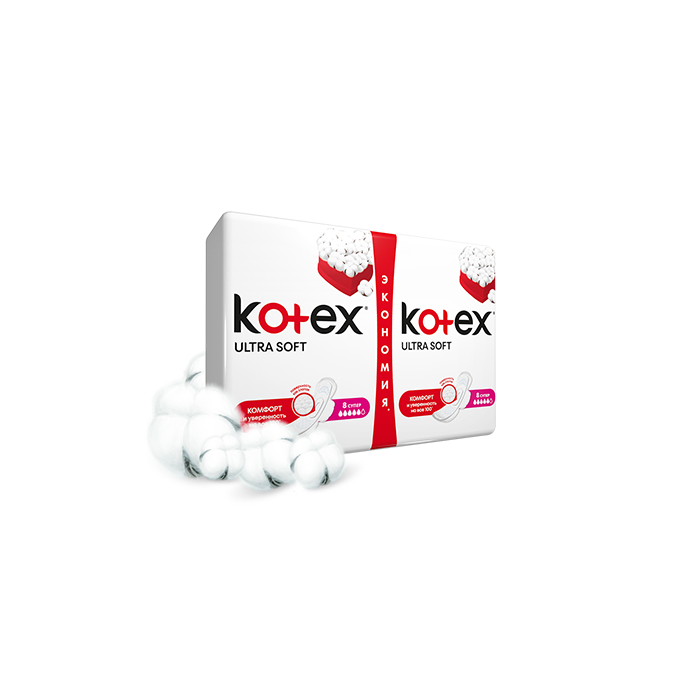 Прокладки Kotex Ultra Extra Soft Super 16 шт