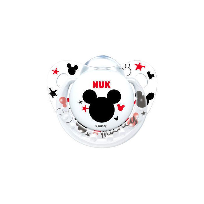 Пустушка NUK Trendline Disney Микки силіконова розмір 2
