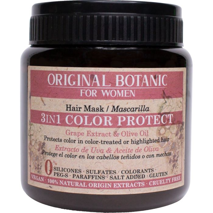 Маска Original Botanic (Оріджінал Ботанік) Color Protect для захисту кольору волосся 3в1 жіноча 250 мл