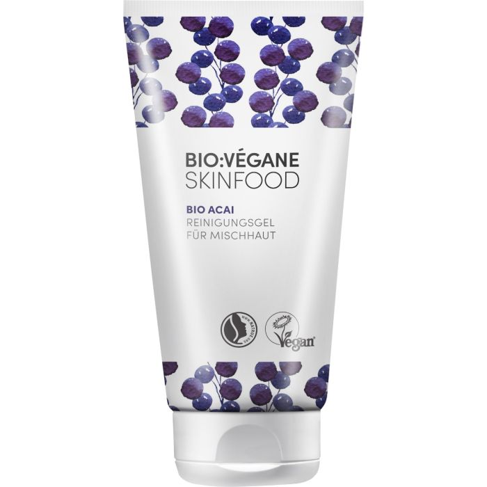 Гель Bio:Vegane (Біо Веган) очищувальний Органічні ягоди Асаї для комбінованої шкіри обличчя 150 мл