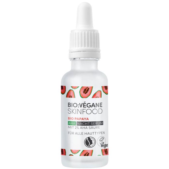 Сыворотка Bio:Vegane (Био Веган) с АНА кислотами Органическая папая для всех типов кожи лица 30 мл