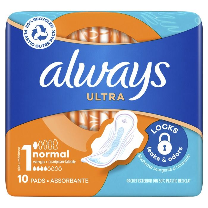Гігієнічні прокладки Always Ultra Normal (Розмір 1) №10
