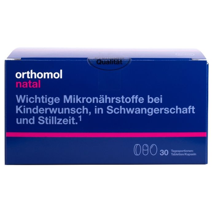 Вітаміни Orthomol Natal таблетки+капсули (30 днів)