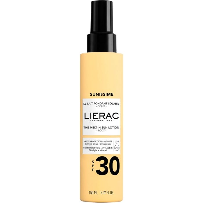 Солнцезащитное молочко Lierac (Лиерак) Sunissime для тела SPF30 150 мл