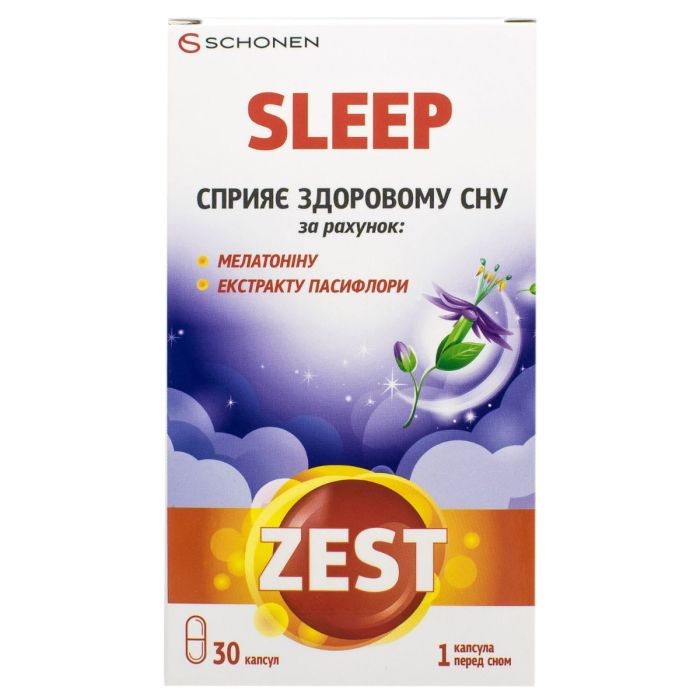Вітаміни Zest Sleep капсули №30