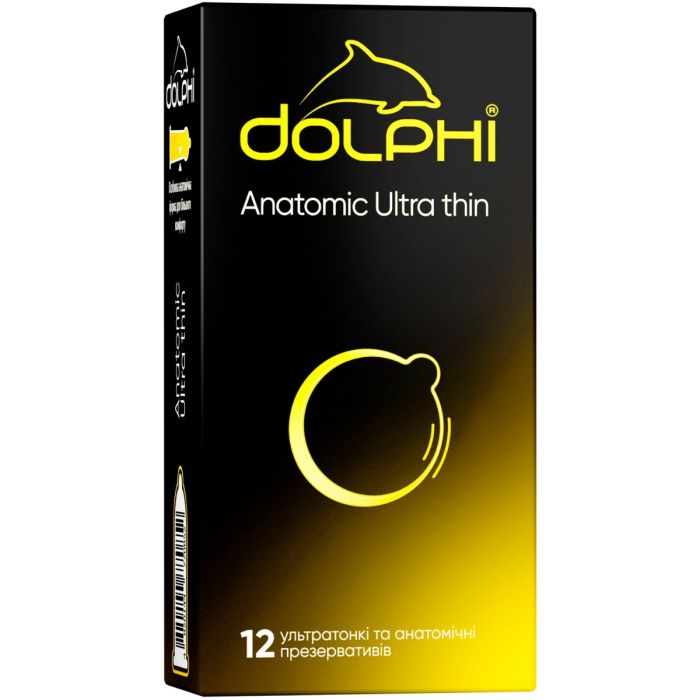 Презервативи Dolphi Аnatomical ultra thin №12