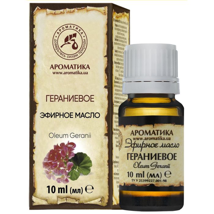 Масло эфирное герани 10 мл