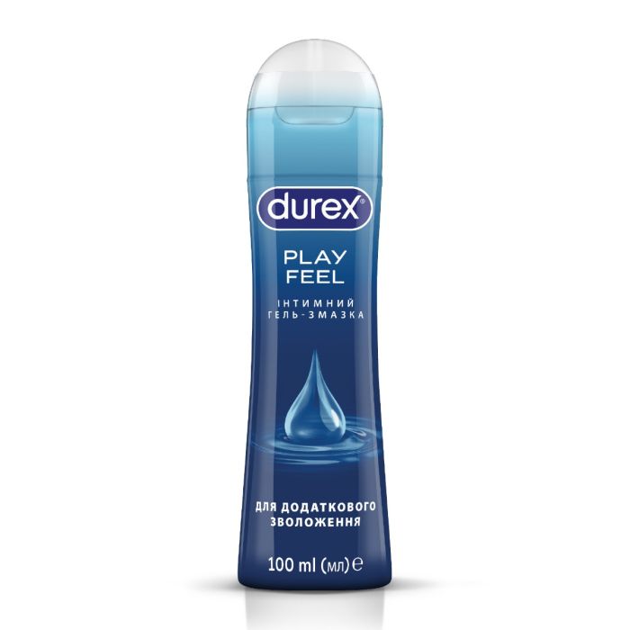 Інтимний гель-змазка DUREX Play Feel для додаткового зволоження (лубрикант), 100 мл