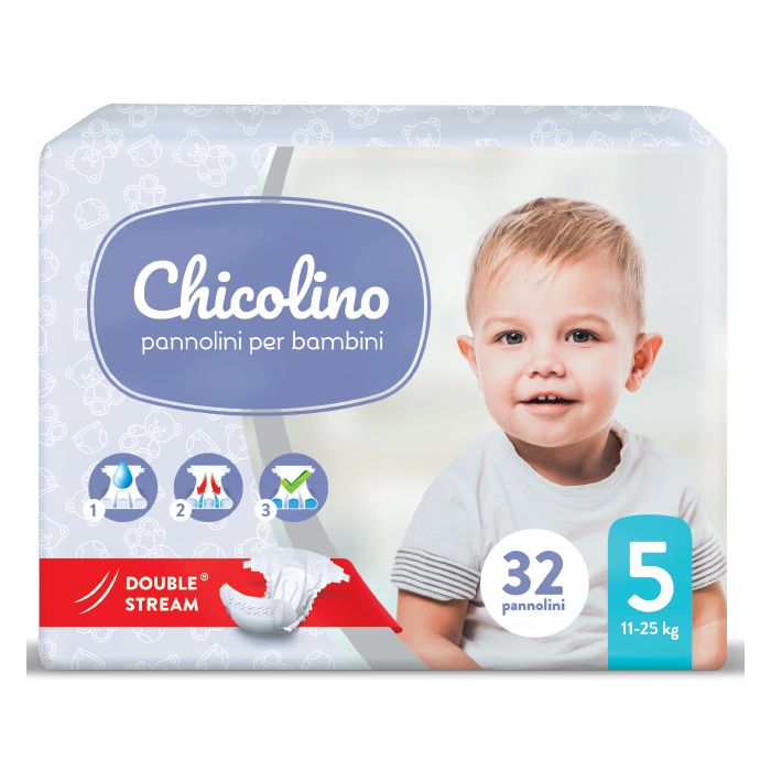 Підгузники дитячі Chicolino 5 (11-25 кг) 32 шт. 