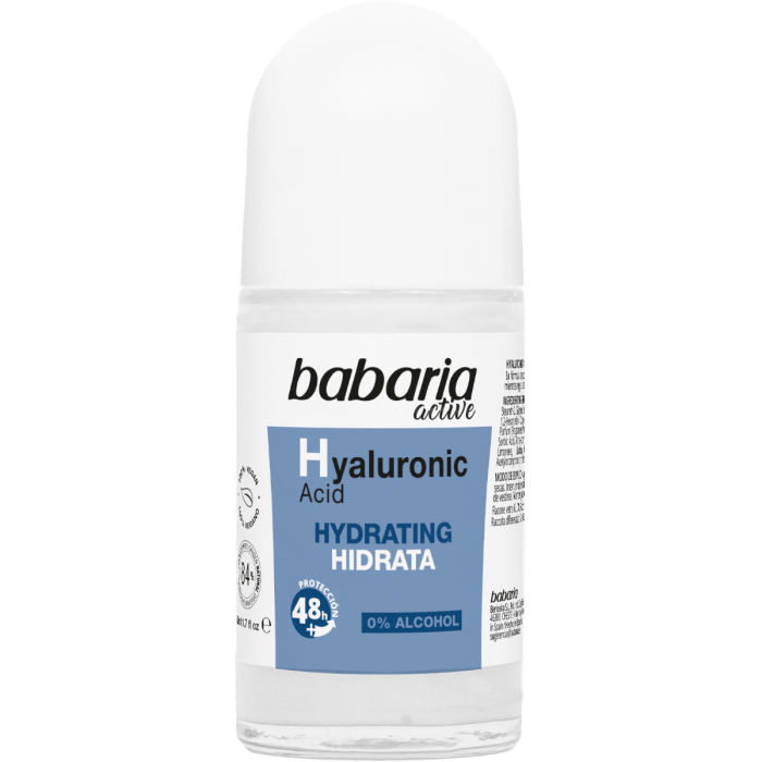 Дезодорант Babaria (Бабария) роликовый с гиалуроновой кислотой 50 мл - фото №1 Дезодорант Babaria (Бабария) роликовый с гиалуроновой кислотой 50 мл
