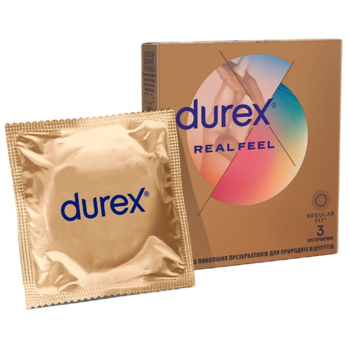 Презервативи Durex Real Feel №3