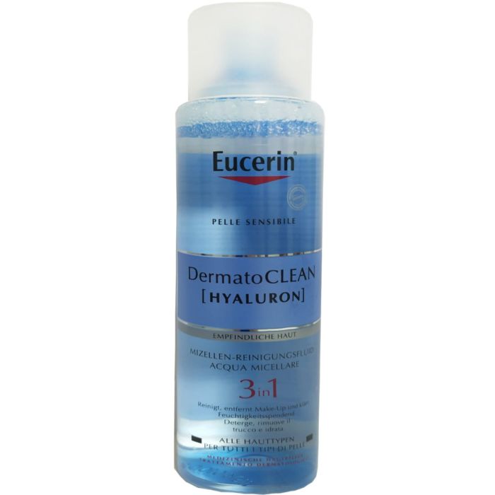 Флюїд Eucerin (Юцерін) DermatoClean міцелярний очищающий 3 в 1 для чутливої ​​шкіри всіх типів 400 мл