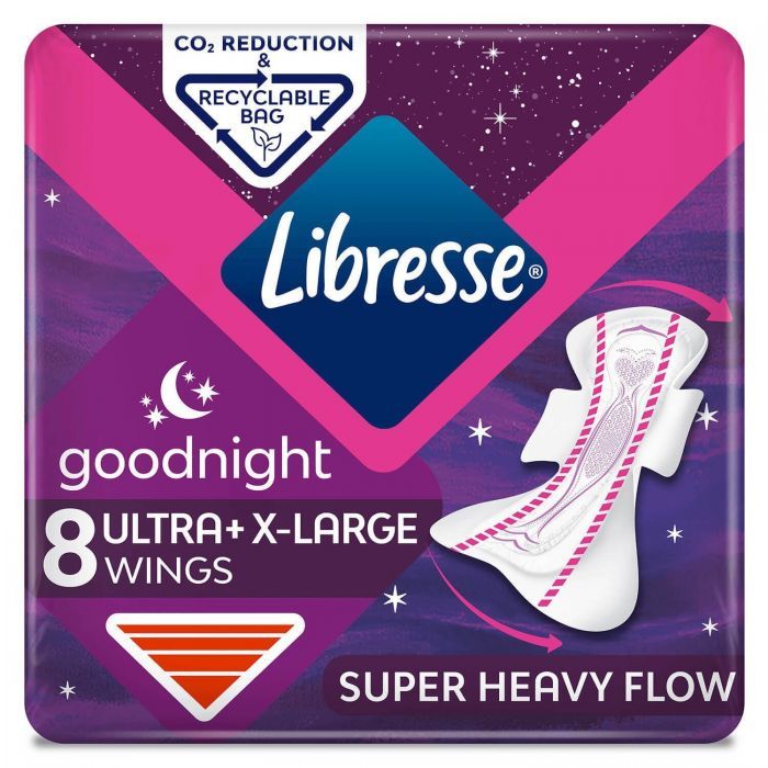 Прокладки гигиенические Libresse Goodnight Ultra+ X-Large №8