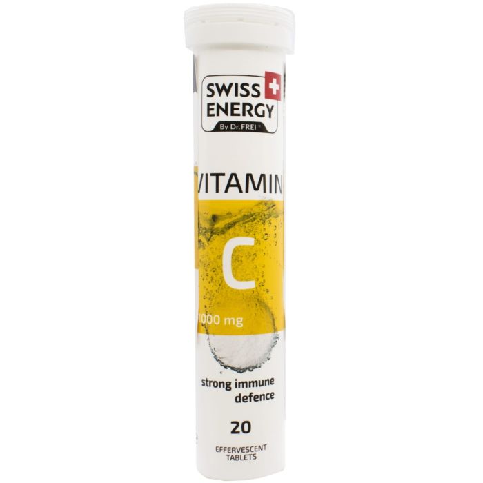 Swiss Energy (Свисс Энерджи) Vitamin C 1000 мг шипучие таблетки №20