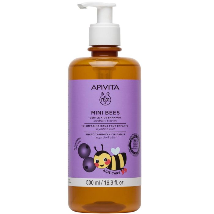Шампунь Apivita Mini Bees м'який дитячий, 500 мл