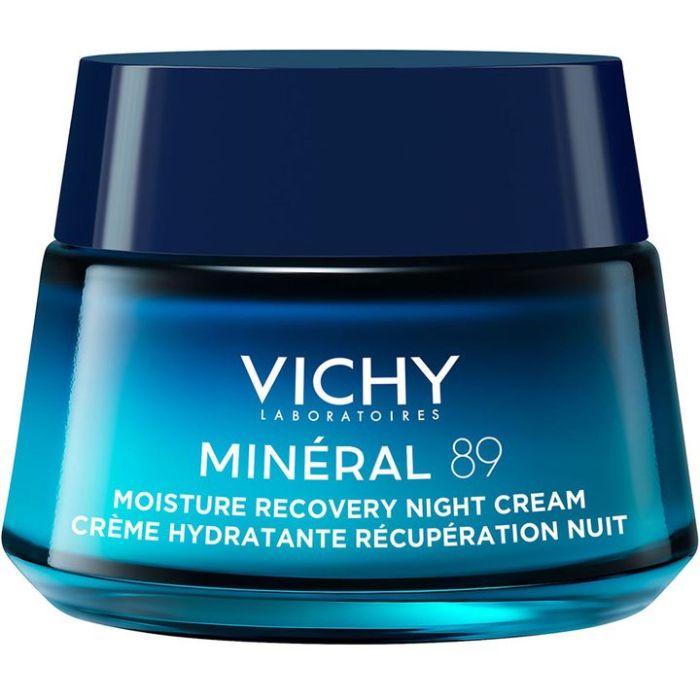 Крем для лица Vichy (Виши) Mineral 89 ночной, восстанавливающий, увлажняющий для всех типов кожи с чистым мелатонином 50 мл - фото №1 Крем для лица Vichy (Виши) Mineral 89 ночной, восстанавливающий, увлажняющий для всех типов кожи с чистым мелатонином 50 мл