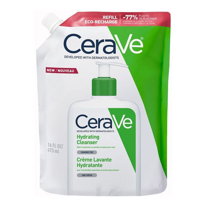 Емульсія CeraVe (Сераве) очищуюча зволожуюча для нормальної і сухої шкіри обличчя і тіла 473 мл (рефіл) - фото №1 Емульсія CeraVe (Сераве) очищуюча зволожуюча для нормальної і сухої шкіри обличчя і тіла 473 мл (рефіл)