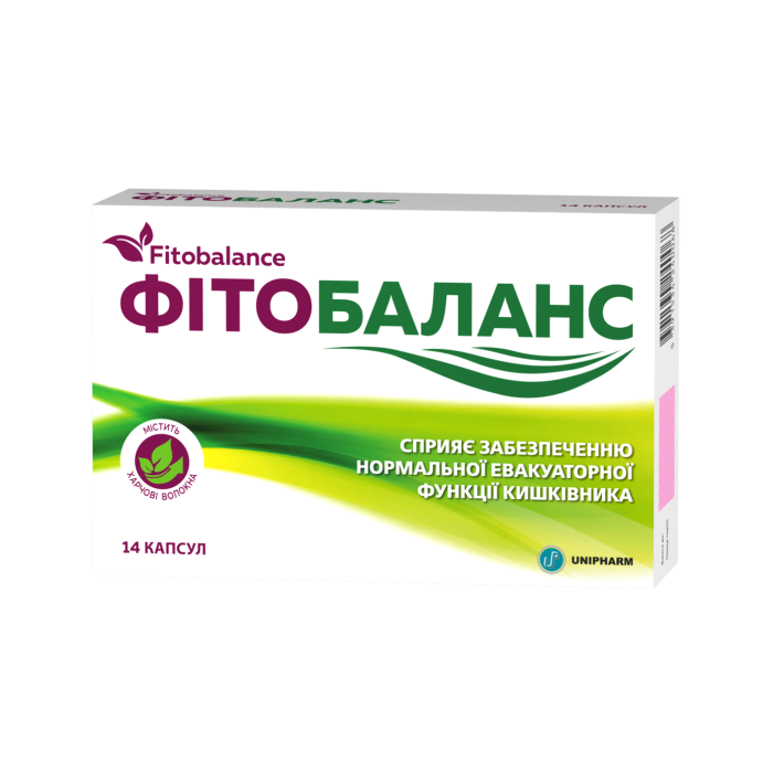 Фитобаланс 720 мг капсулы №14