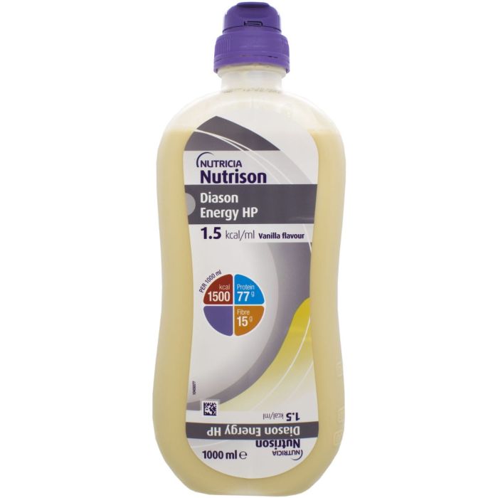 Энтеральное питание Nutrison Diason Energy HP (Нутризон Диазон ВП Энергия) со вкусом ванили 1000 мл