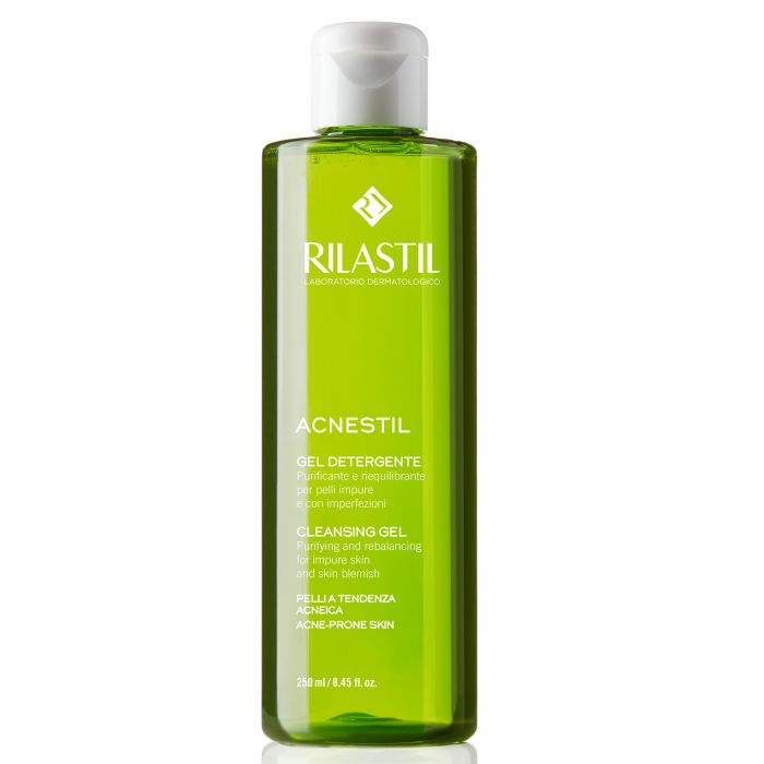 Гель Rilastil Acnestil делікатний очищуючий для шкіри схильної до акне 250 мл