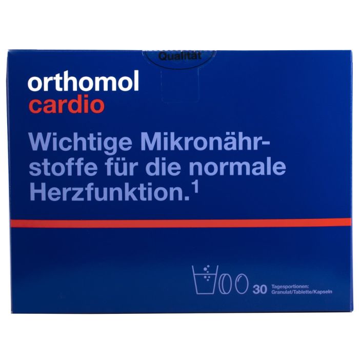 Orthomol Cardio гранулы (здоровье сердца и суставов) 30 дней