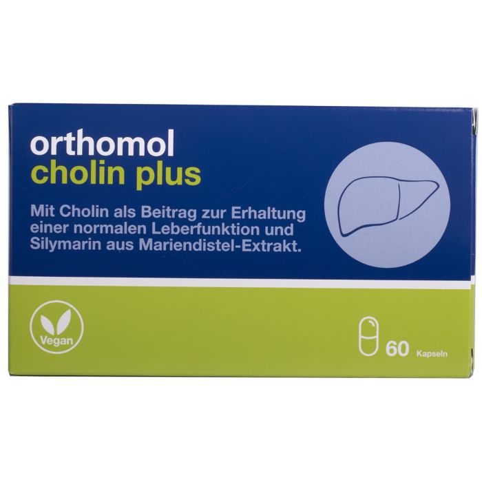 Orthomol Cholin Plus (для печінки) №60