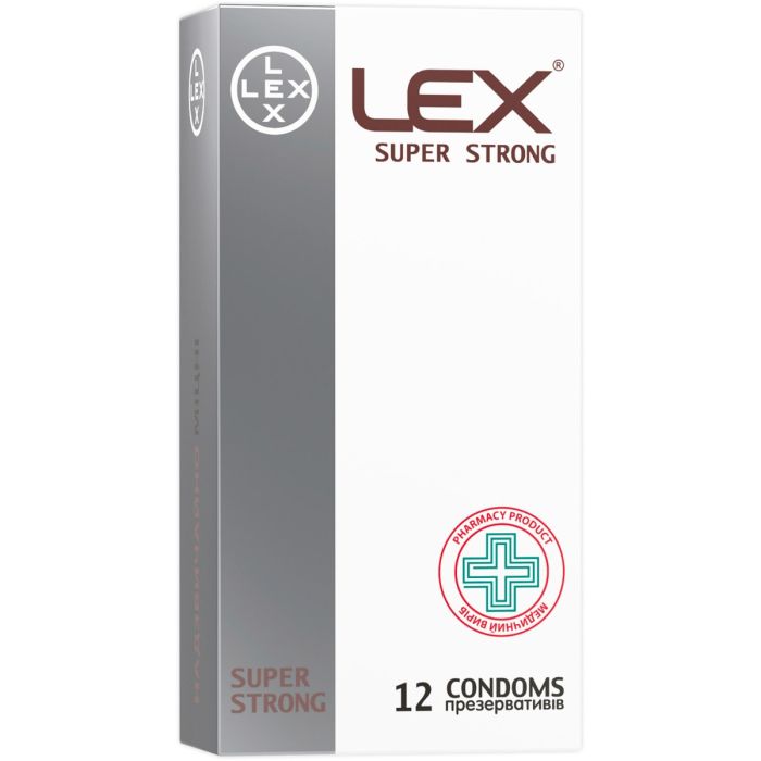 Презервативи Lex Super Strong, 12 шт.