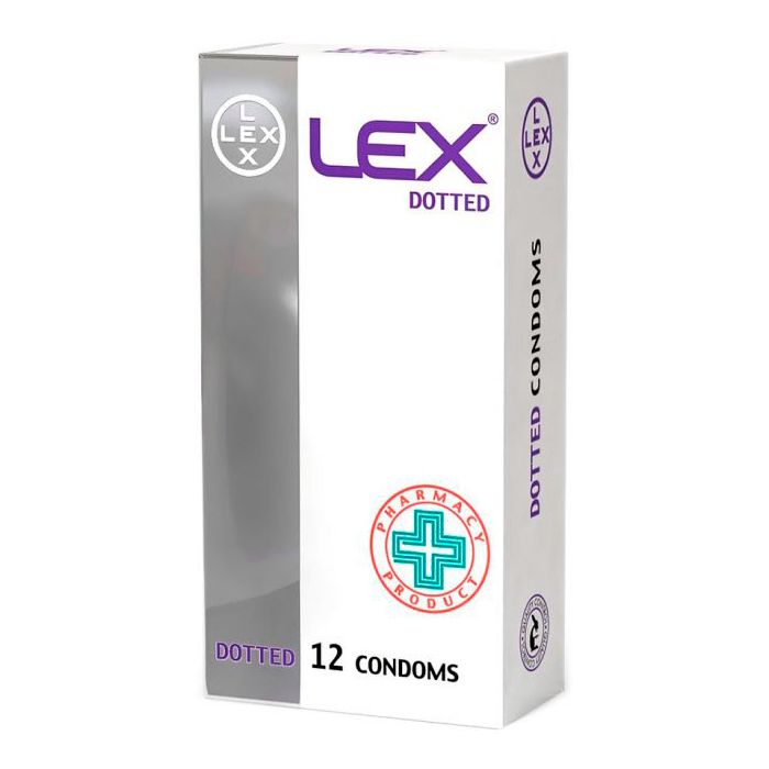 Презервативи LEX Dotted №12