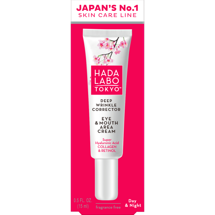 Крем Hada Labo Tokyo (Хада Лабо Токіо) Red проти зморшок для зони навколо очей та роту денний 15 мл - фото №1 Крем Hada Labo Tokyo (Хада Лабо Токіо) Red проти зморшок для зони навколо очей та роту денний 15 мл