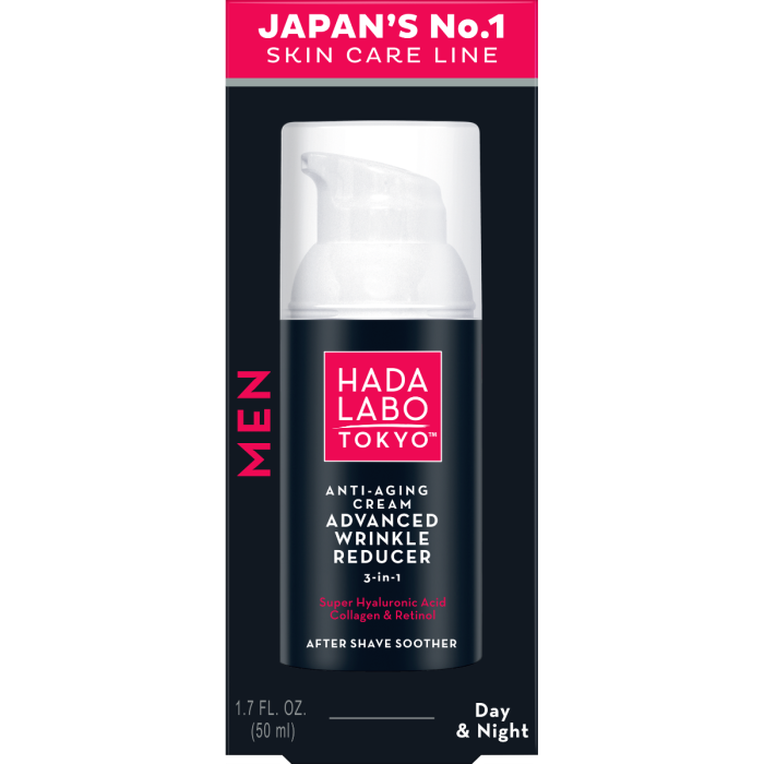 Крем Hada Labo Tokyo (Хада Лабо Токио) для лица антивозрастной для мужчин 50 мл - фото №1 Крем Hada Labo Tokyo (Хада Лабо Токио) для лица антивозрастной для мужчин 50 мл