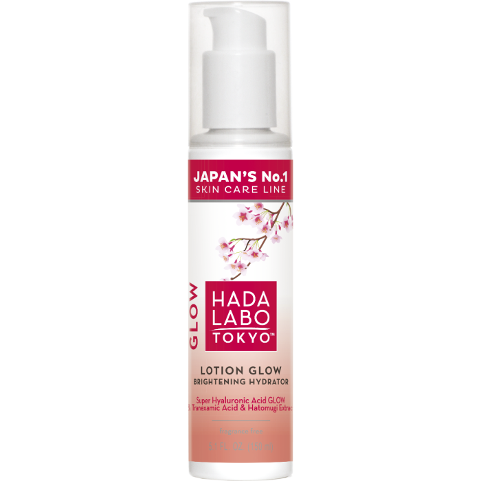 Лосьон Hada Labo Tokyo (Хада Лабо Токіо) Glow для обличчя зволожуючий для сяяня шкіри 150 мл