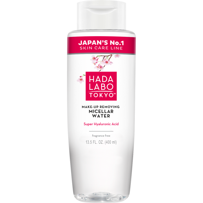 Вода Hada Labo Tokyo (Хада Лабо Токио) White мицеллярная для снятия макияжа 400 мл - фото №1 Вода Hada Labo Tokyo (Хада Лабо Токио) White мицеллярная для снятия макияжа 400 мл