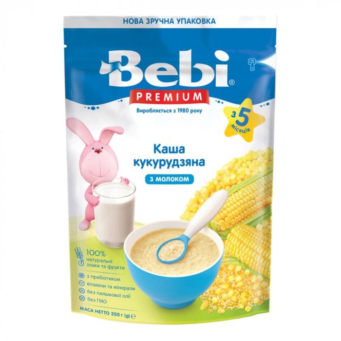Каша Kolinska Bebi молочна кукурудзяна 200г